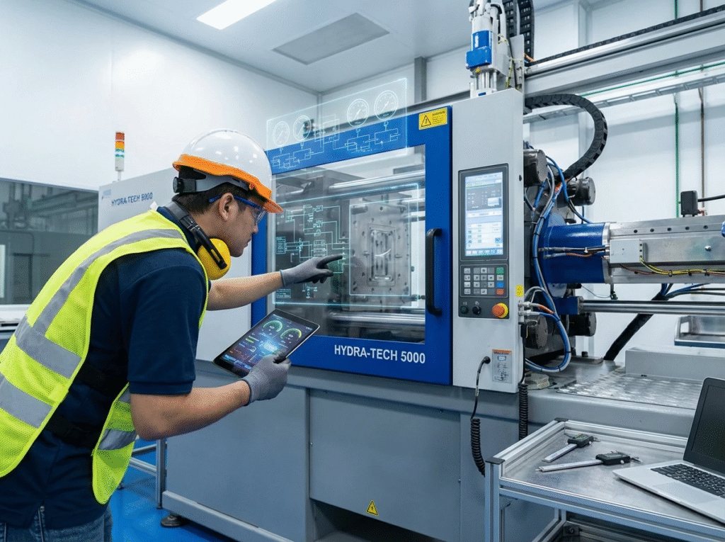 عیب یابی دستگاه تزریق پلاستیک کارکرده با 5 ترفند حیاتی برای نجات از ضررهای میلیونی